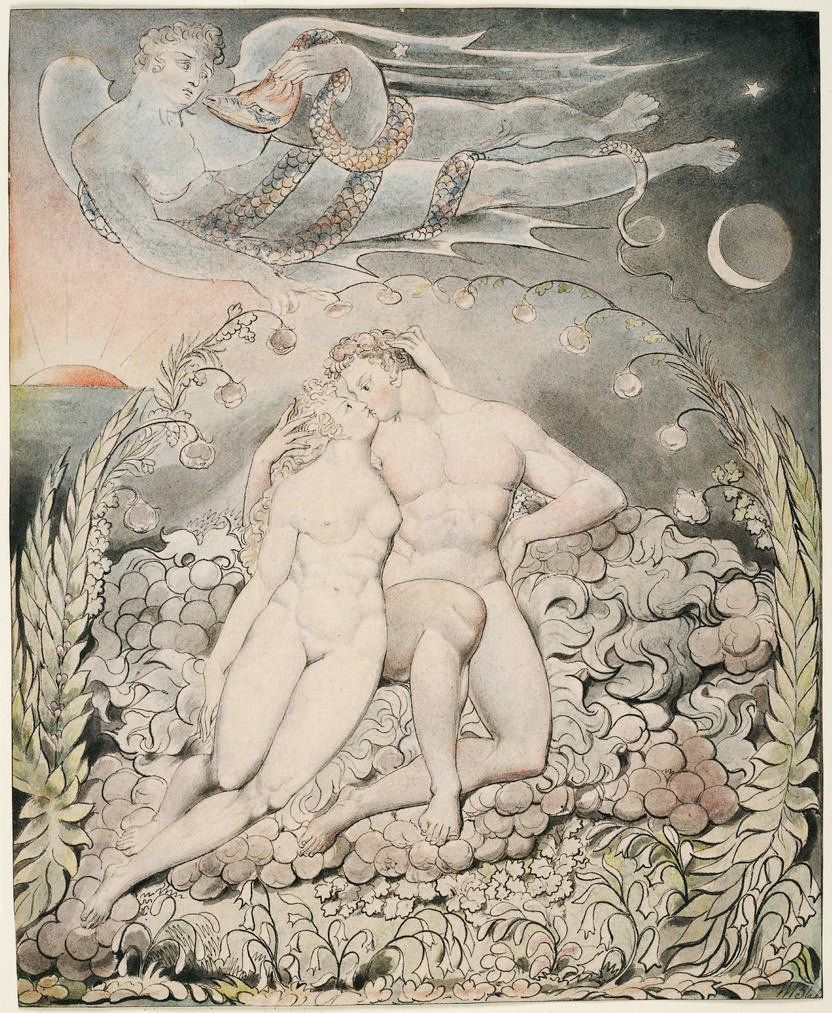 raj utracony autorstwa William Blake
