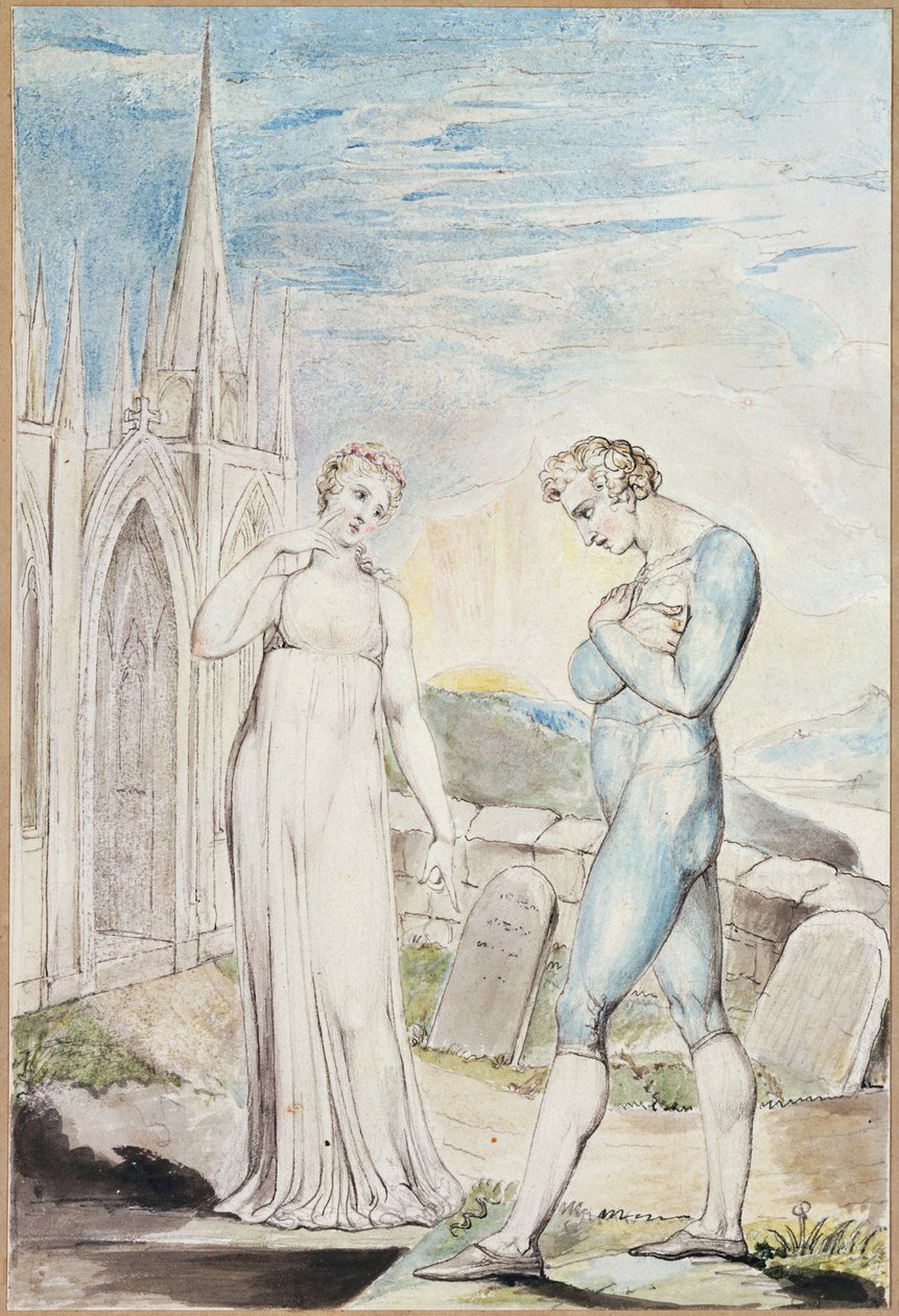 Grób autorstwa William Blake