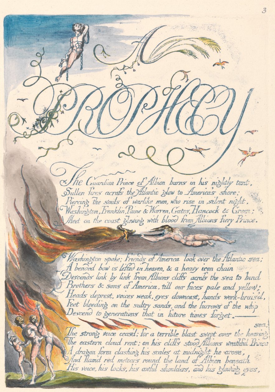 Ameryka. Proroctwo, płyta 5, A autorstwa William Blake