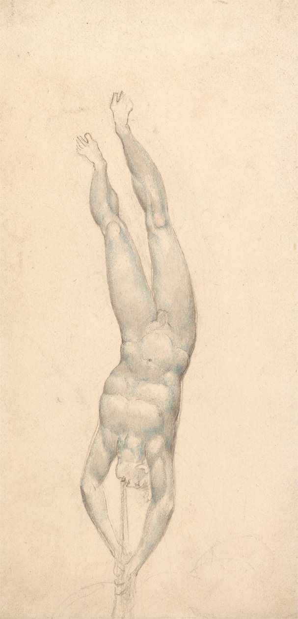 Anioł z trąbką autorstwa William Blake