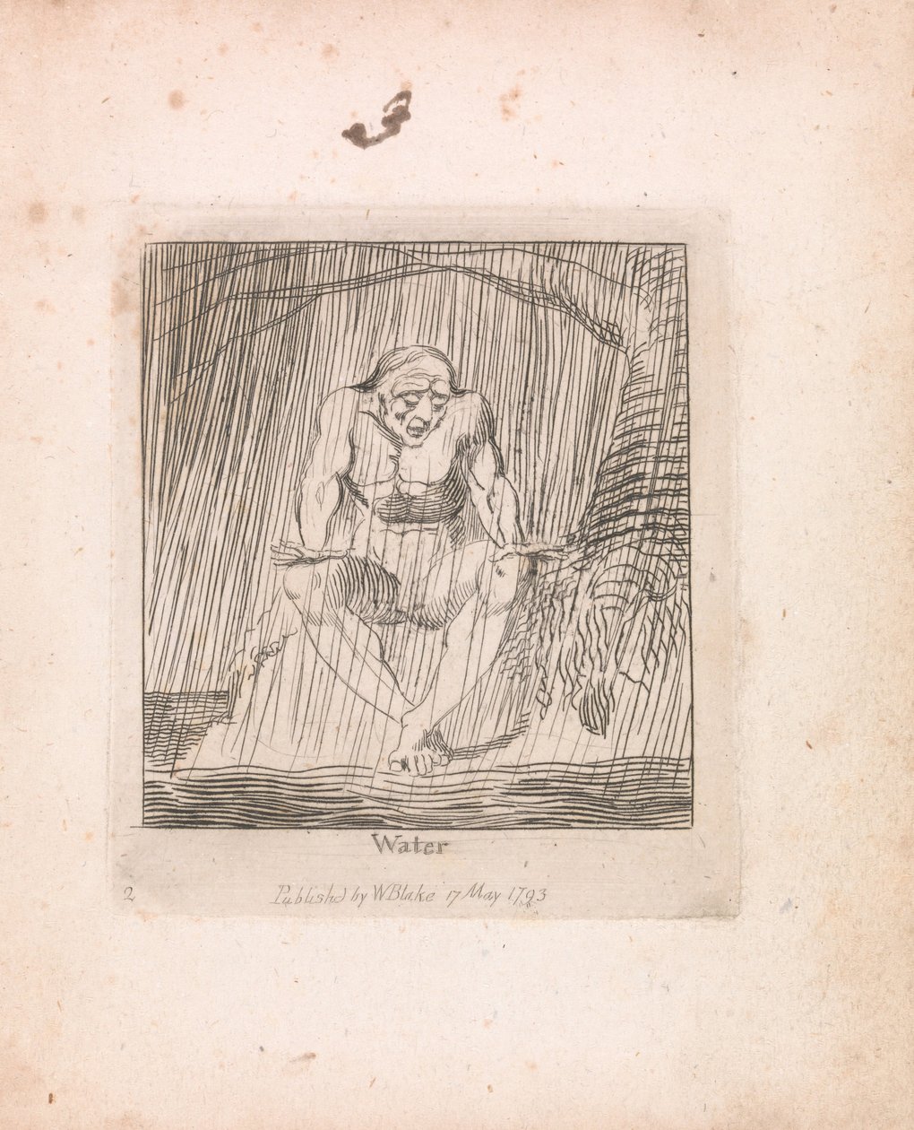 Dla dzieci. Bramy Raju, tabl. 4, autorstwa William Blake
