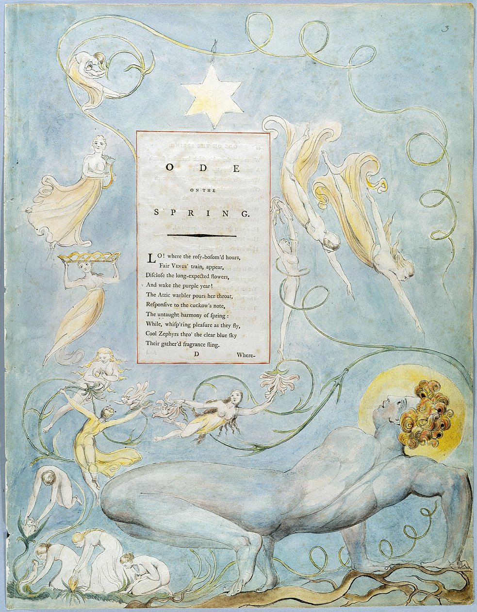 Wiersze szarości autorstwa William Blake