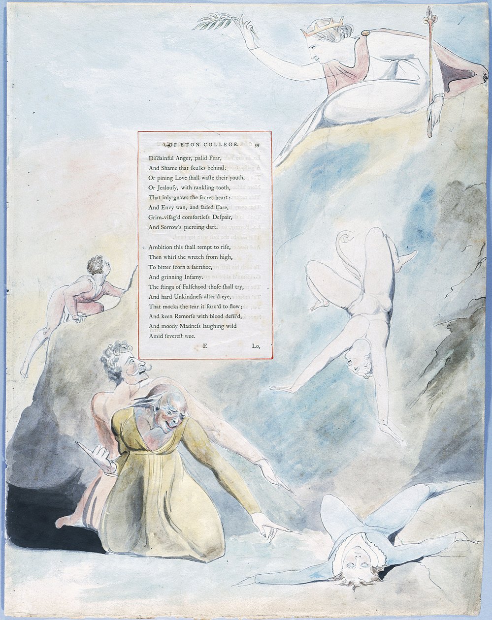 Wiersze szarości autorstwa William Blake