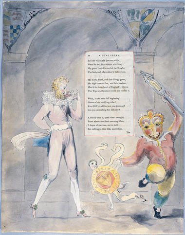 Wiersze szarości autorstwa William Blake