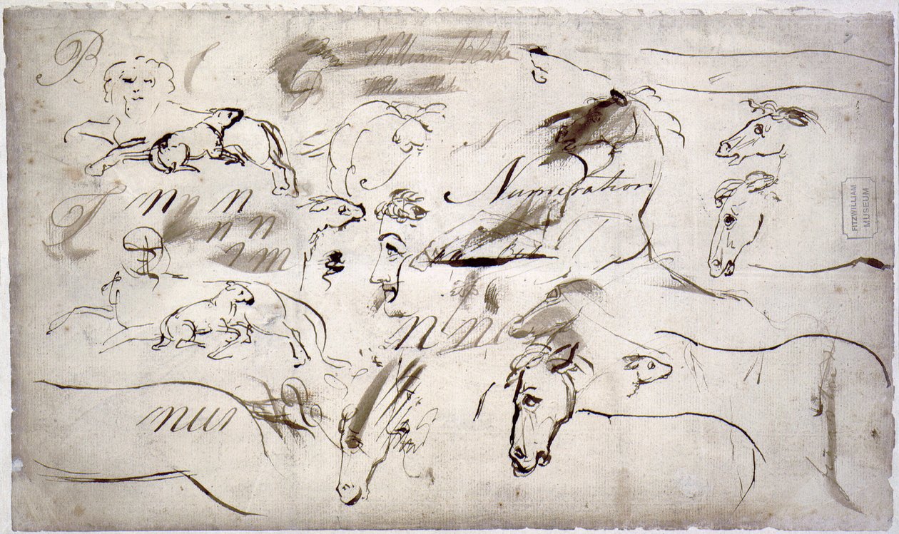 Wyspa na Księżycu autorstwa William Blake