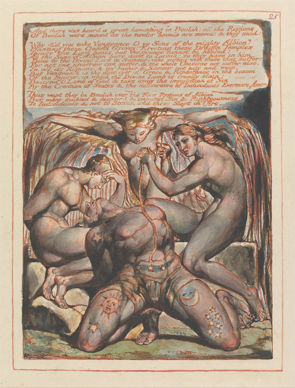 Jerozolima, tablica 25, autorstwa William Blake