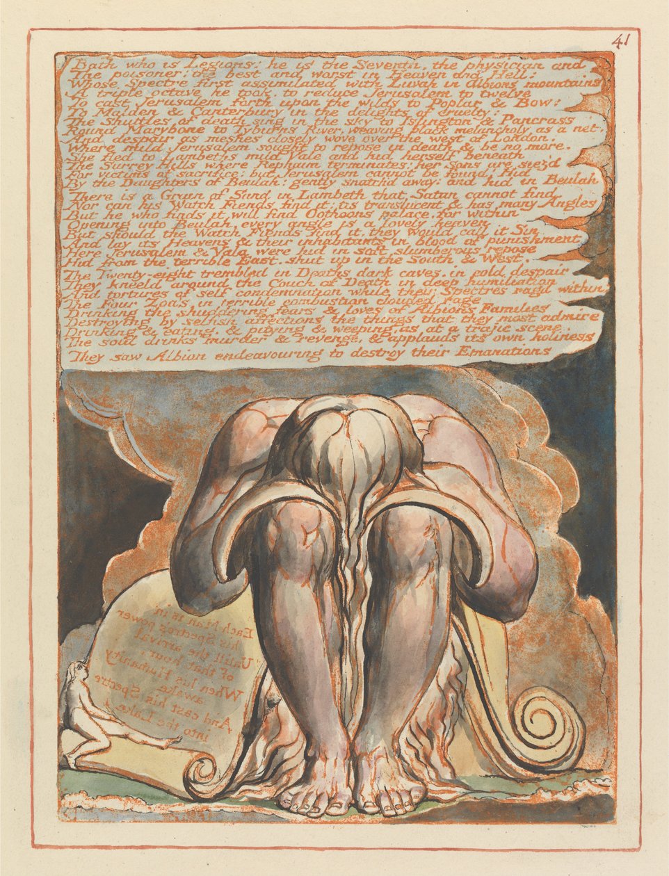 Jerozolima, Tablica 41, autorstwa William Blake