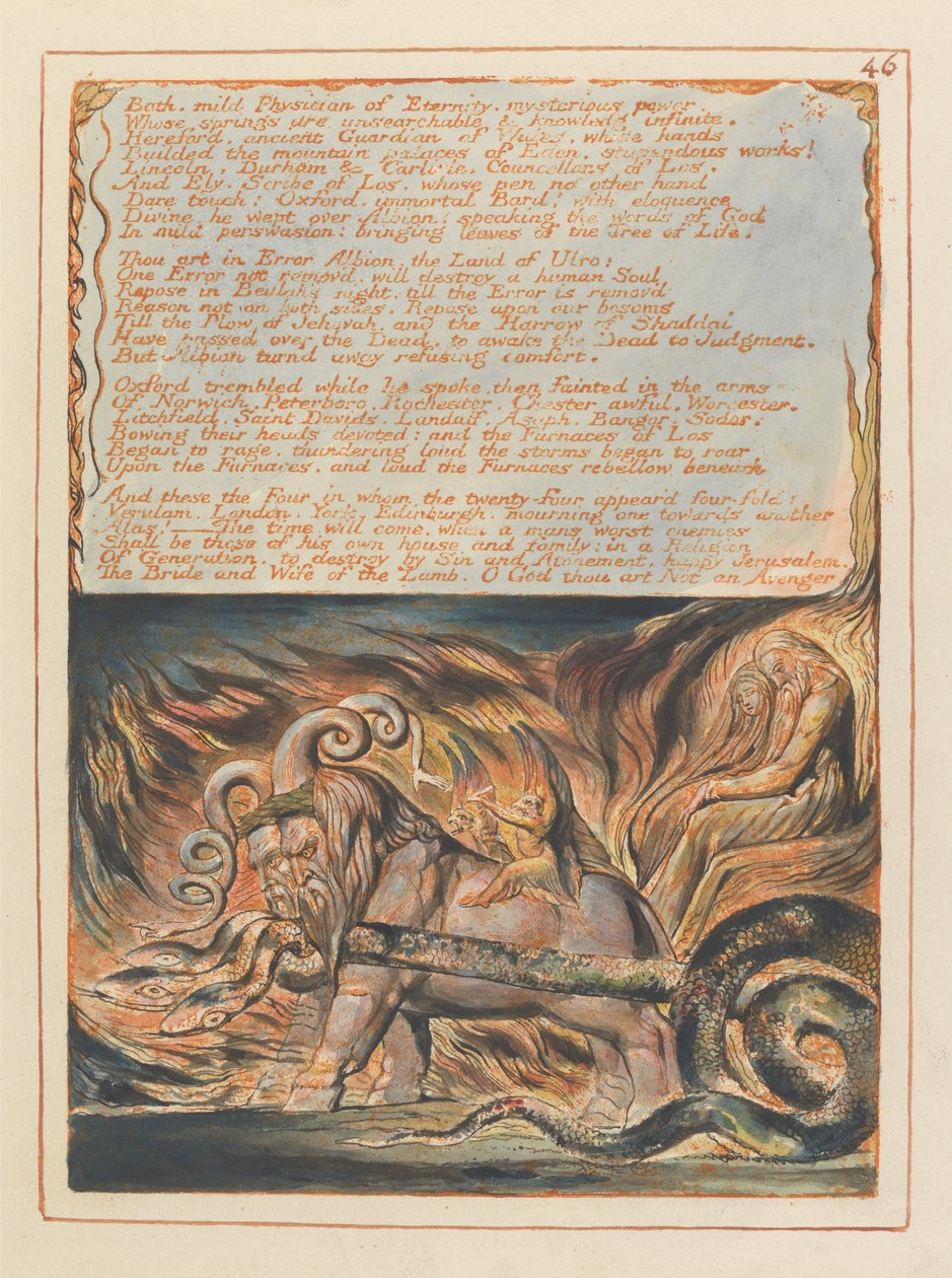 Jerozolima, Tablica 46, autorstwa William Blake