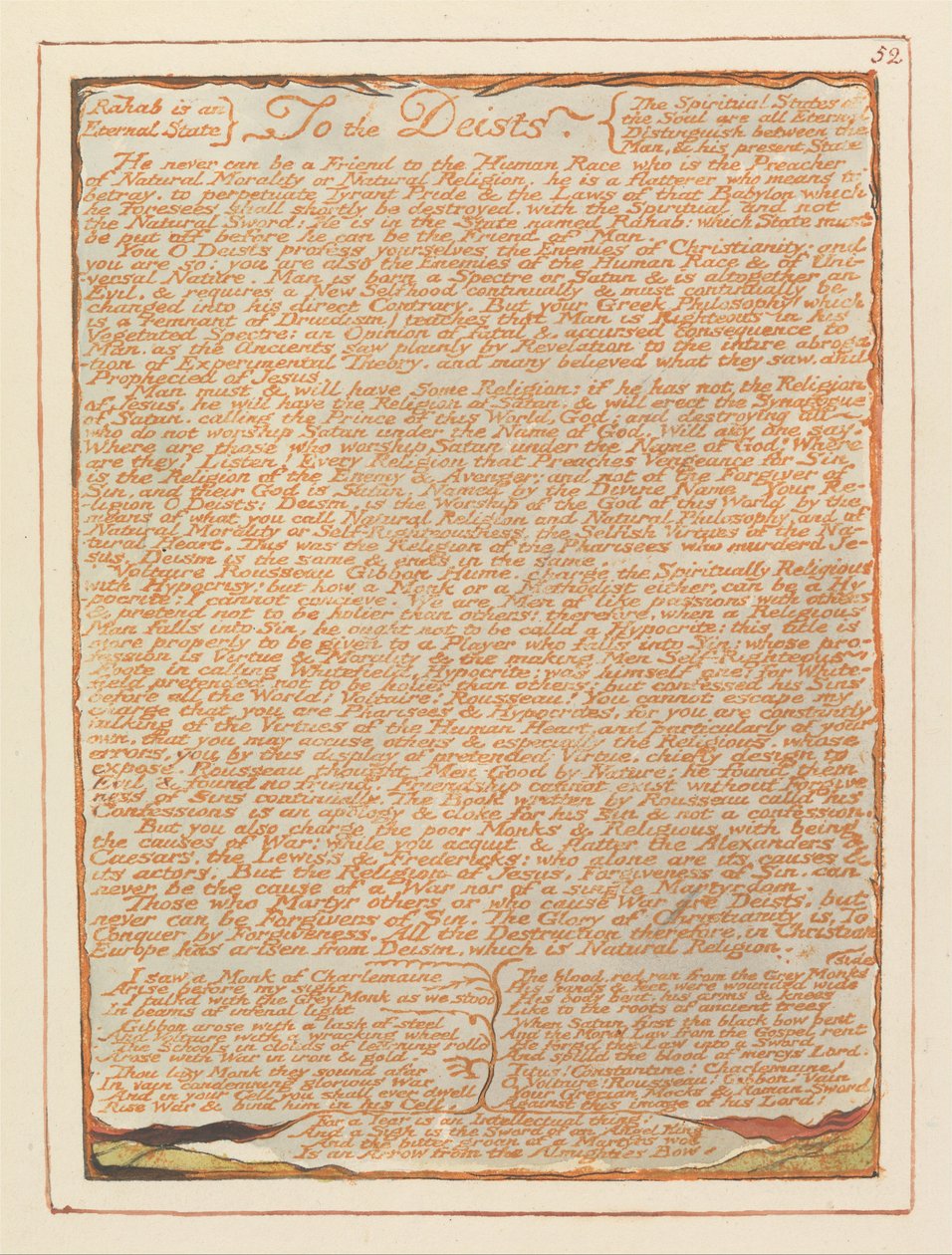 Jerozolima, tablica 52, Deistom.... autorstwa William Blake
