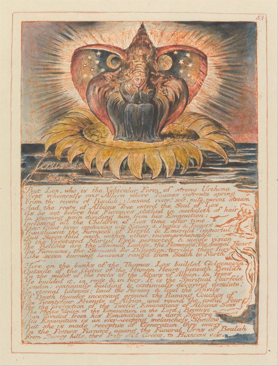 Jerozolima, ilustracja 53, Jerozolima, rozdział. 3 autorstwa William Blake