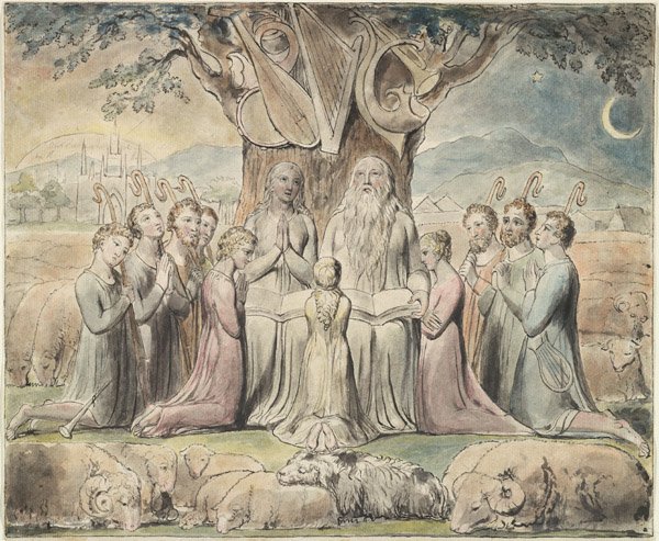 Praca Złe sny autorstwa William Blake