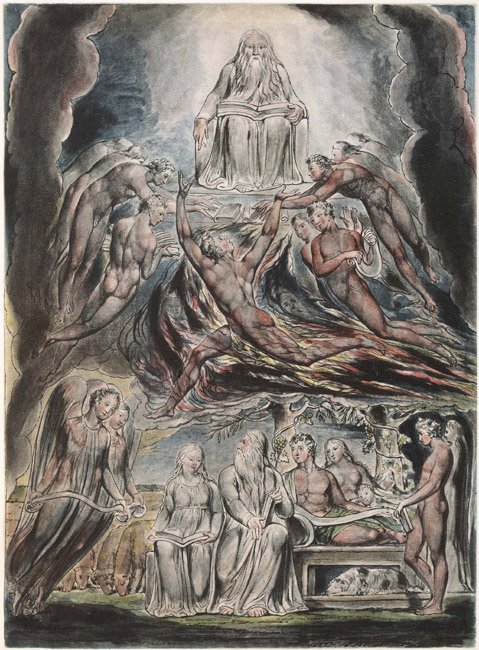Praca Złe sny autorstwa William Blake