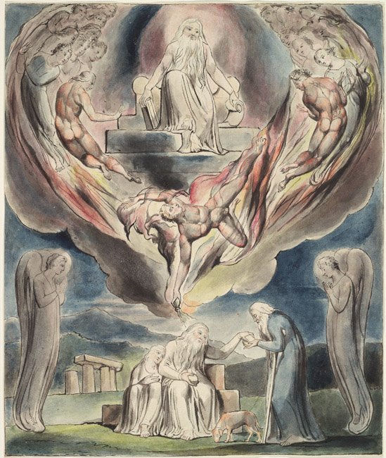 Praca Złe sny autorstwa William Blake