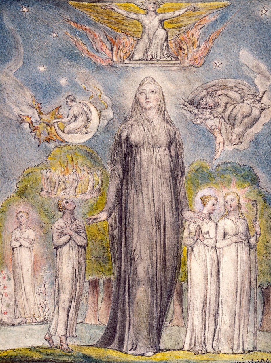 Melancholia autorstwa William Blake
