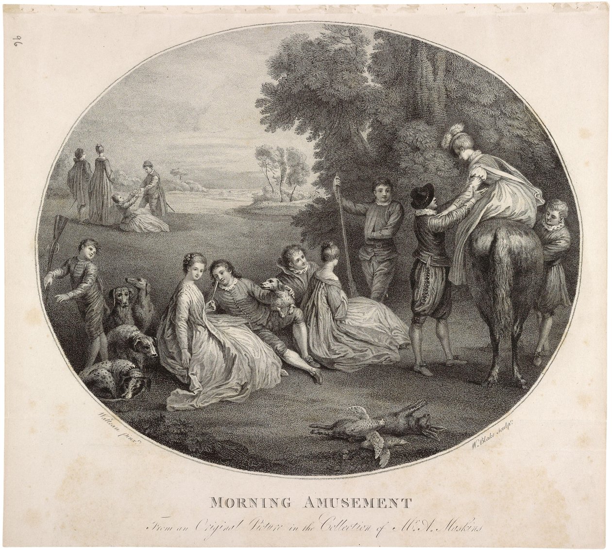Poranna rozrywka autorstwa William Blake