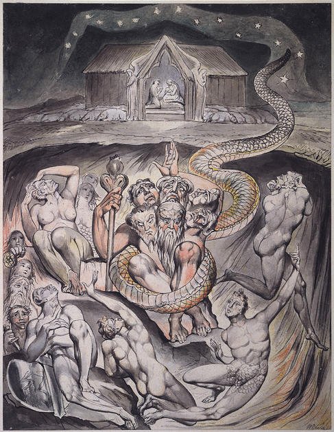 W poranek Narodzenia Pańskiego autorstwa William Blake