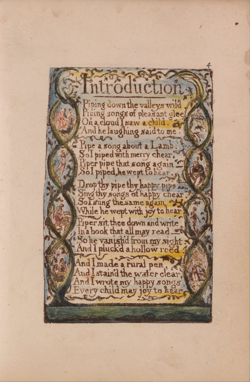 Pieśni niewinności i doświadczenia autorstwa William Blake