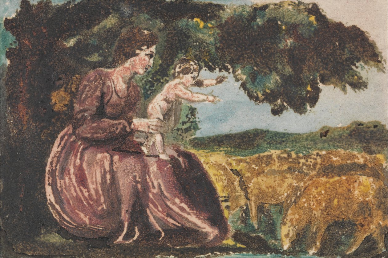 Wiosna z Pieśni niewinności autorstwa William Blake