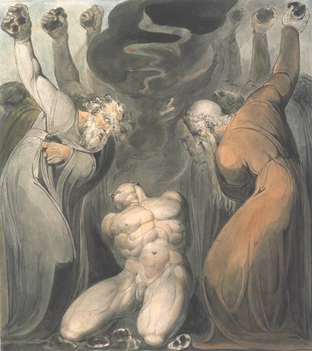 Bluźnierca autorstwa William Blake