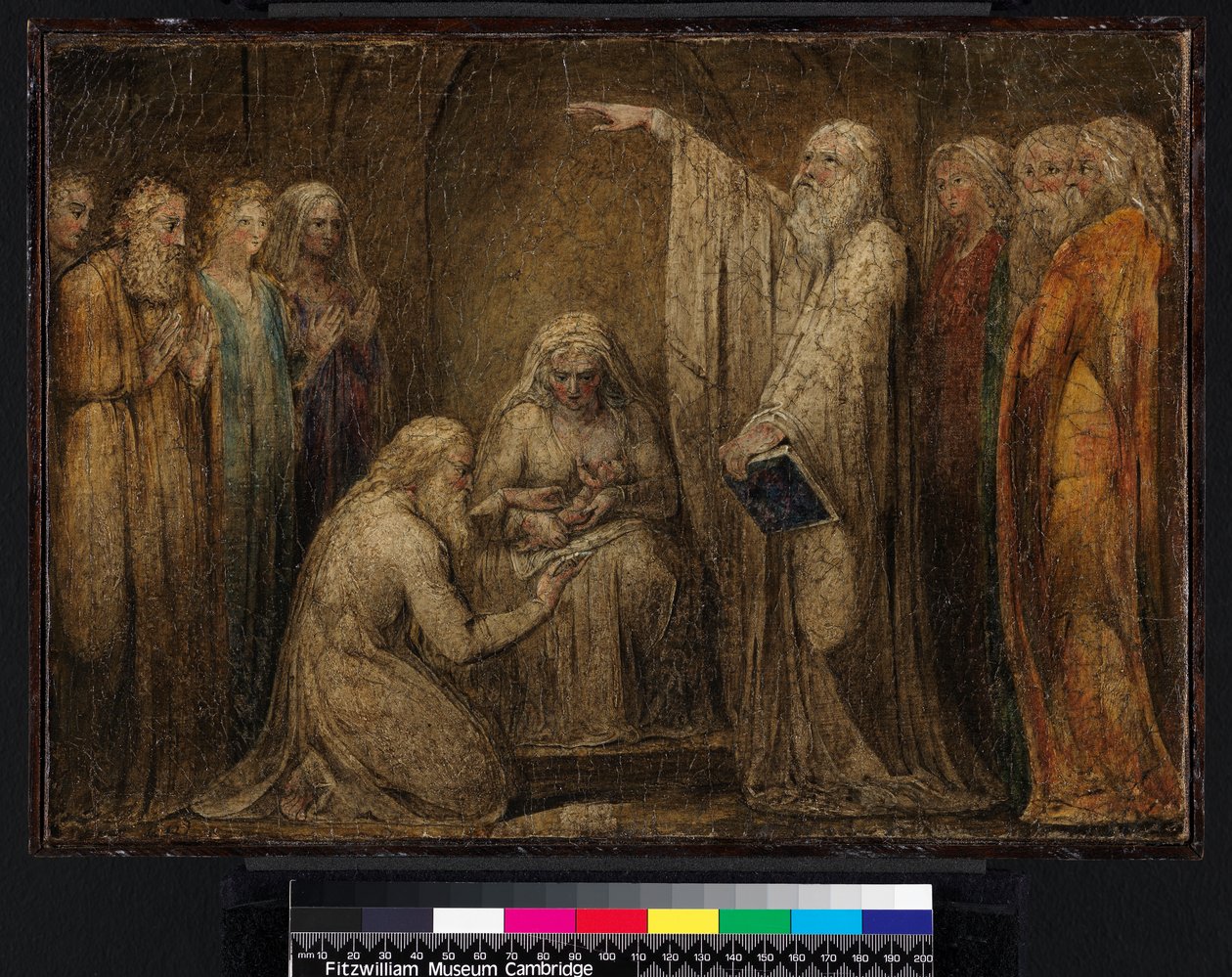 Obrzezanie, 1799-1800 (tempera na płótnie) autorstwa William Blake