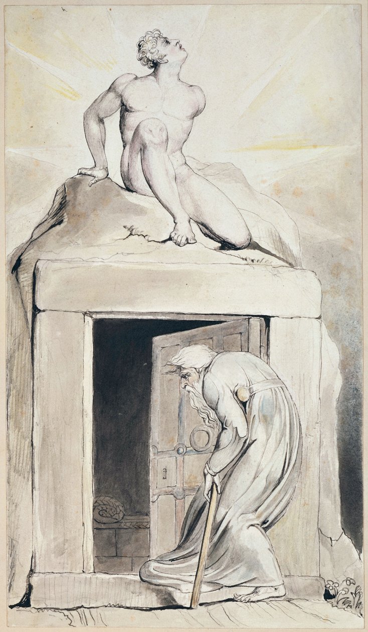 Grób autorstwa William Blake