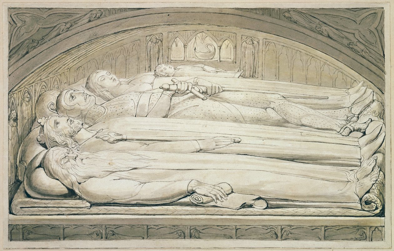 Grób autorstwa William Blake