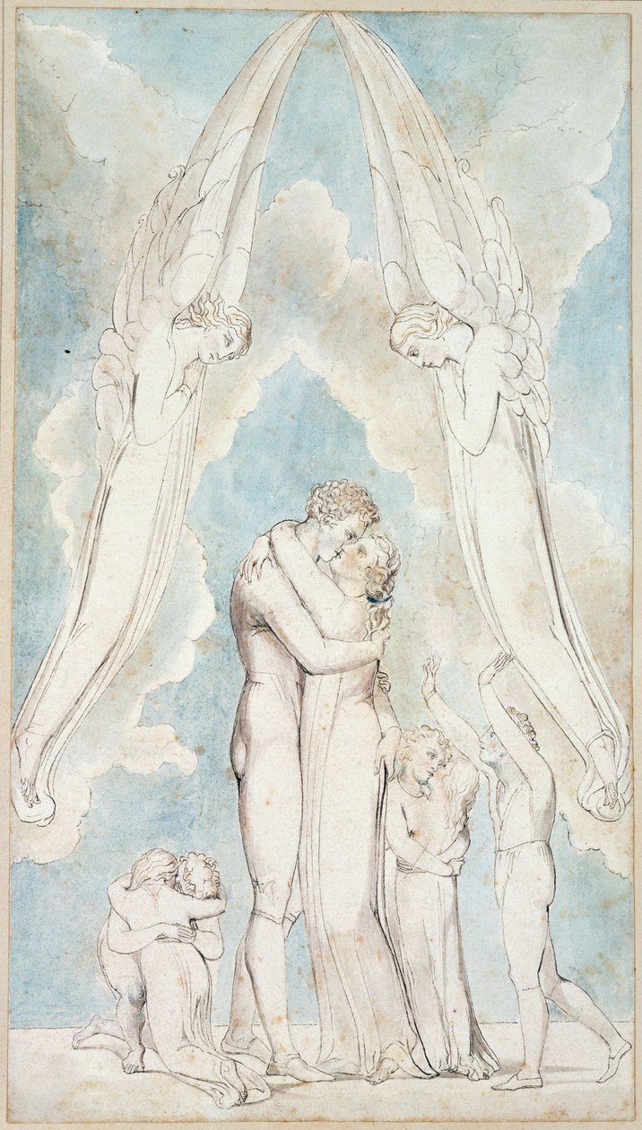 Grób, obiekt 17 autorstwa William Blake