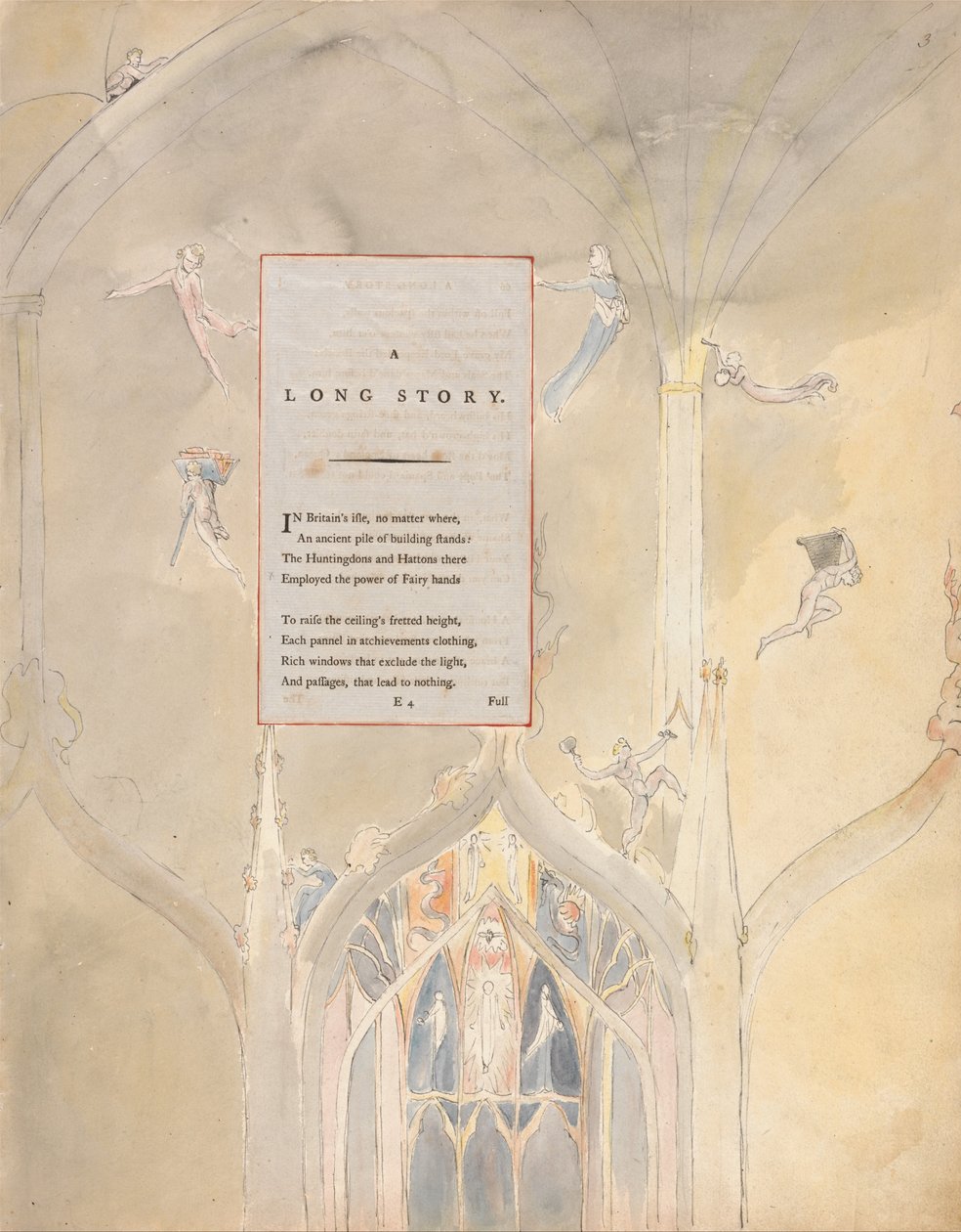 Wiersze Thomasa Graya, projekt 25, autorstwa William Blake