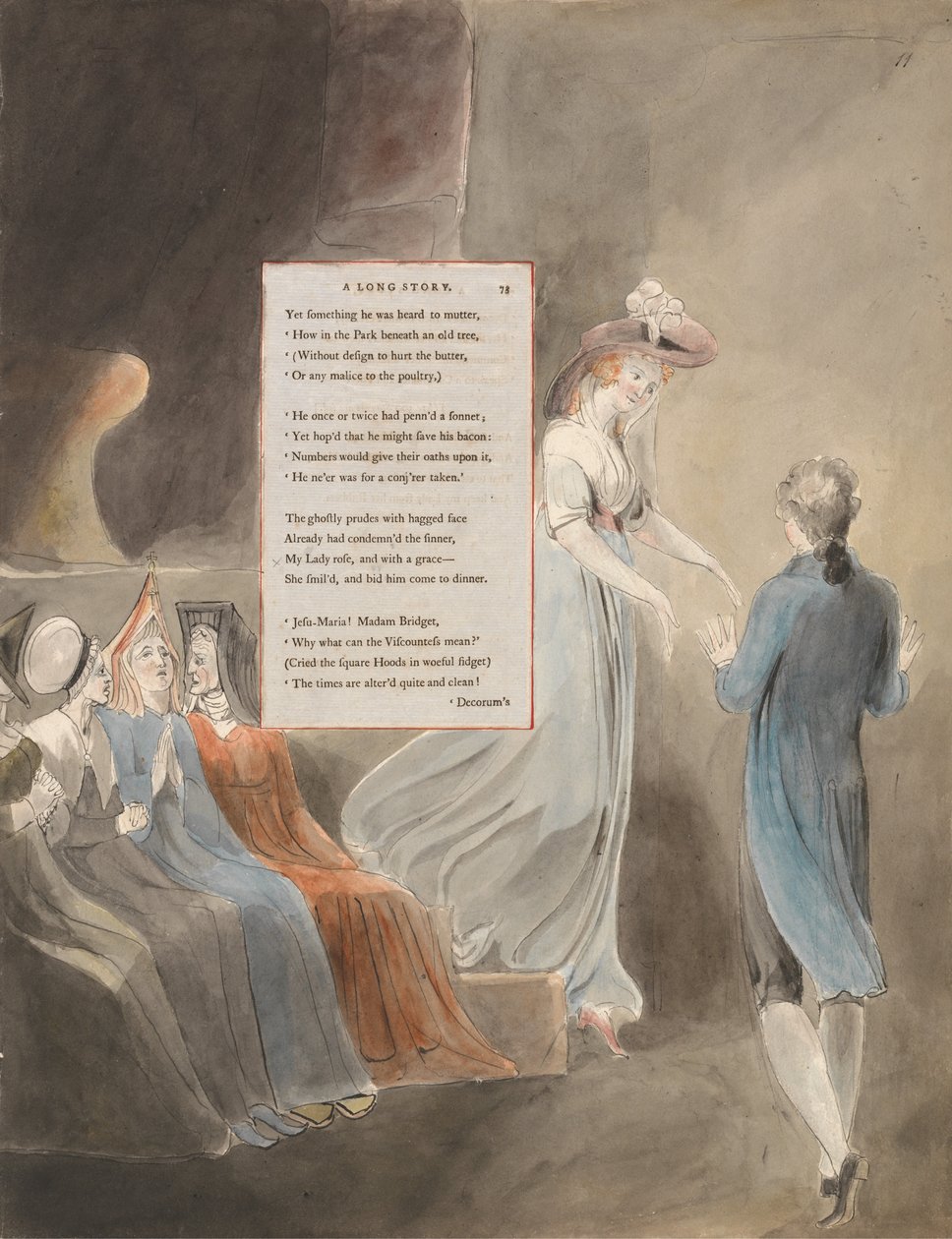 Wiersze Thomasa Graya, projekt 33, długa historia. autorstwa William Blake
