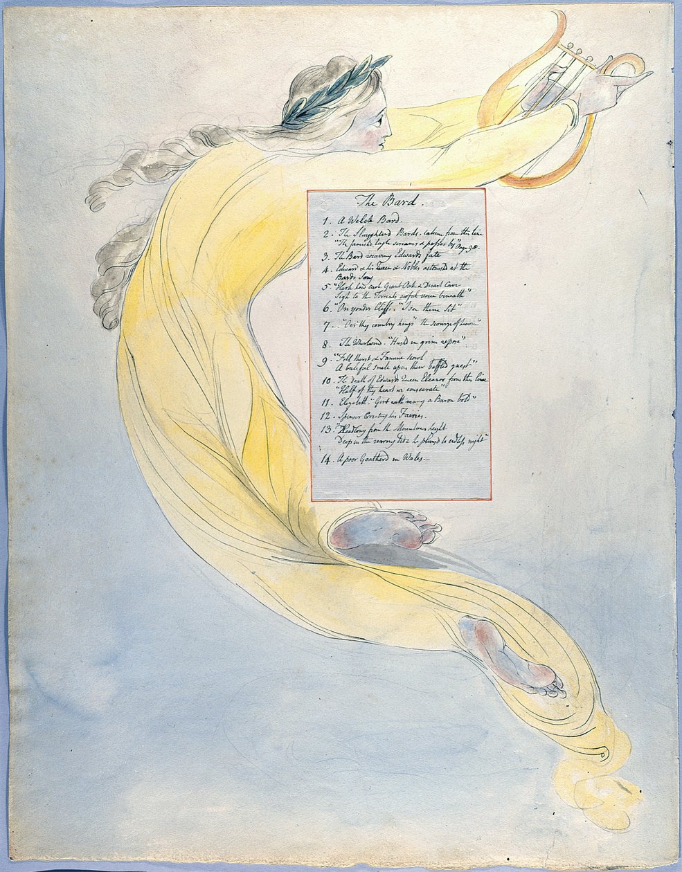 Wiersze Thomasa Graya, projekt 52 Postęp poezji autorstwa William Blake