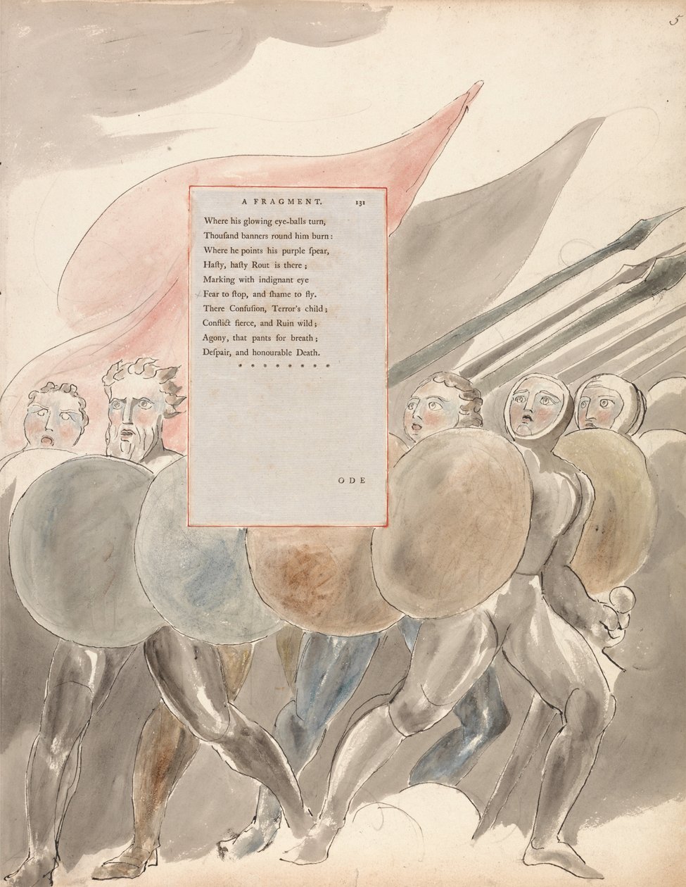 Wiersze Thomasa Graya, projekt 91, autorstwa William Blake