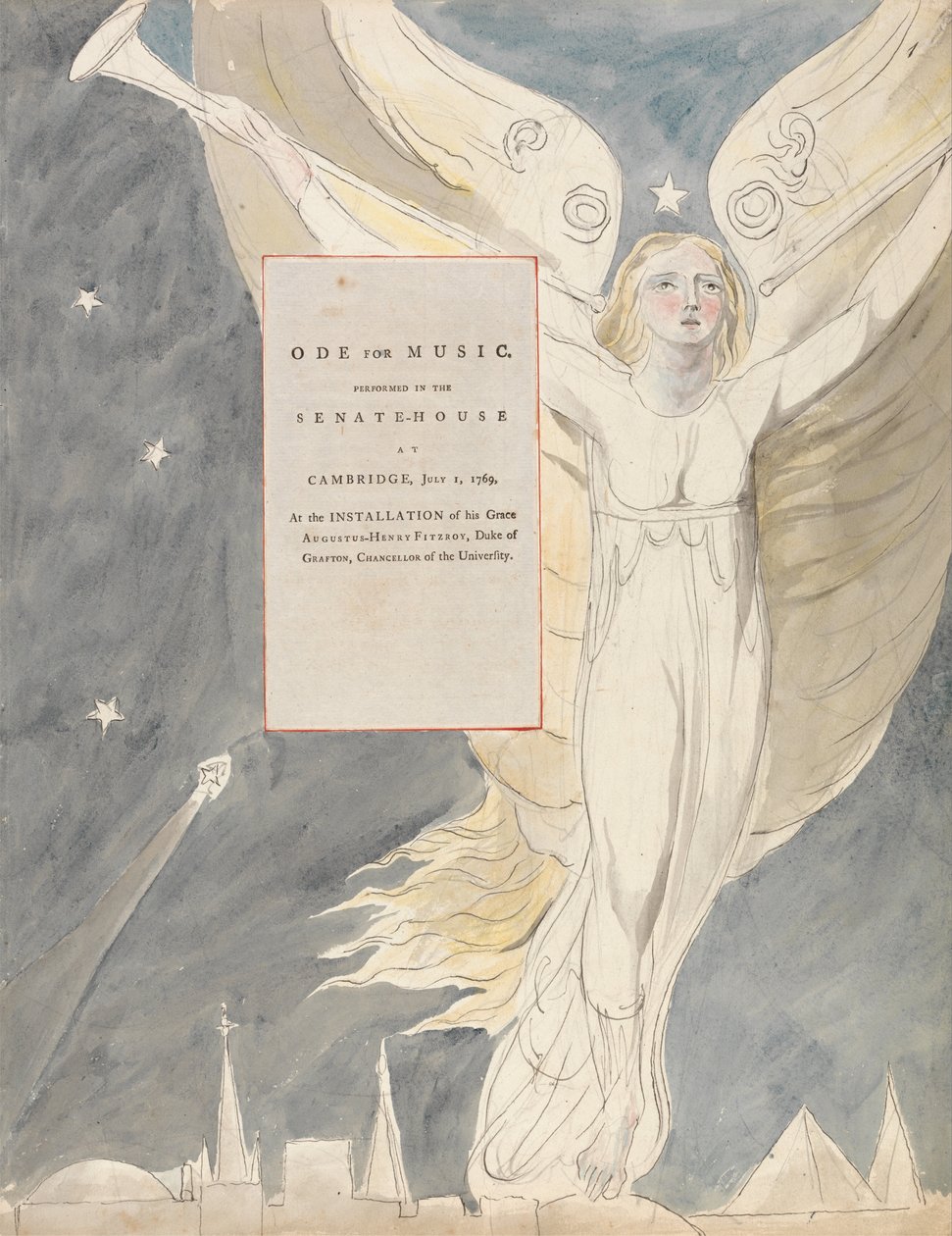 Wiersze Thomasa Graya, projekt 93, autorstwa William Blake