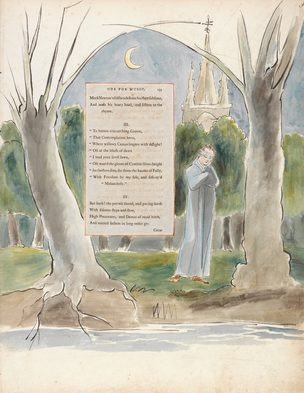 Wiersze Thomasa Graya, Design 97, autorstwa William Blake