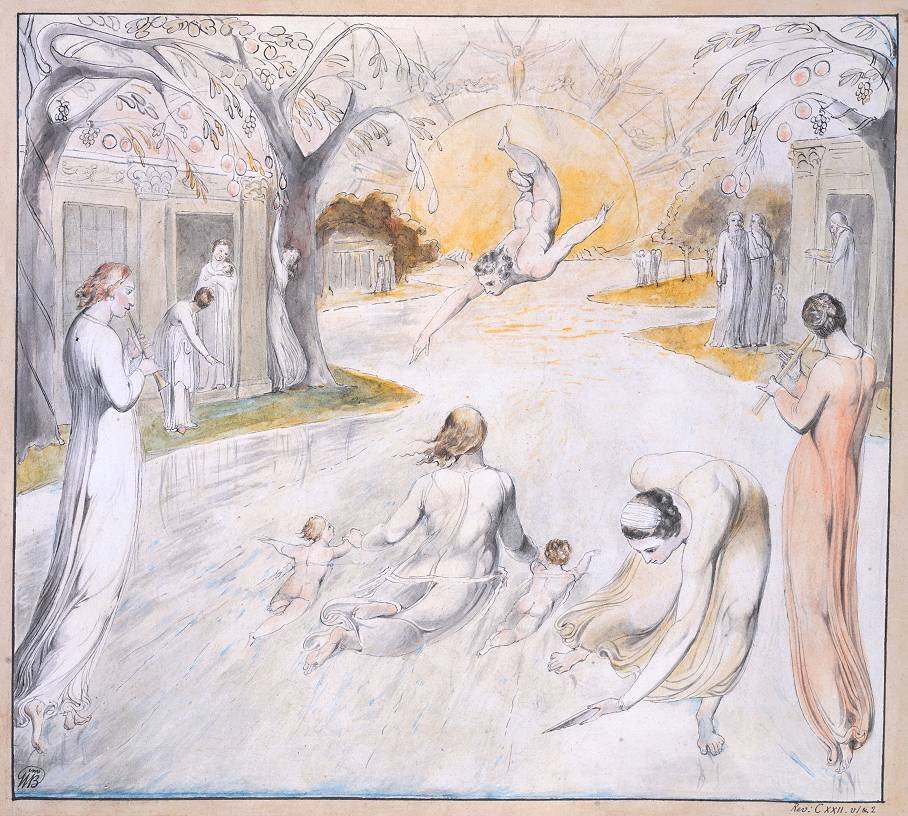 Rzeka życia autorstwa William Blake