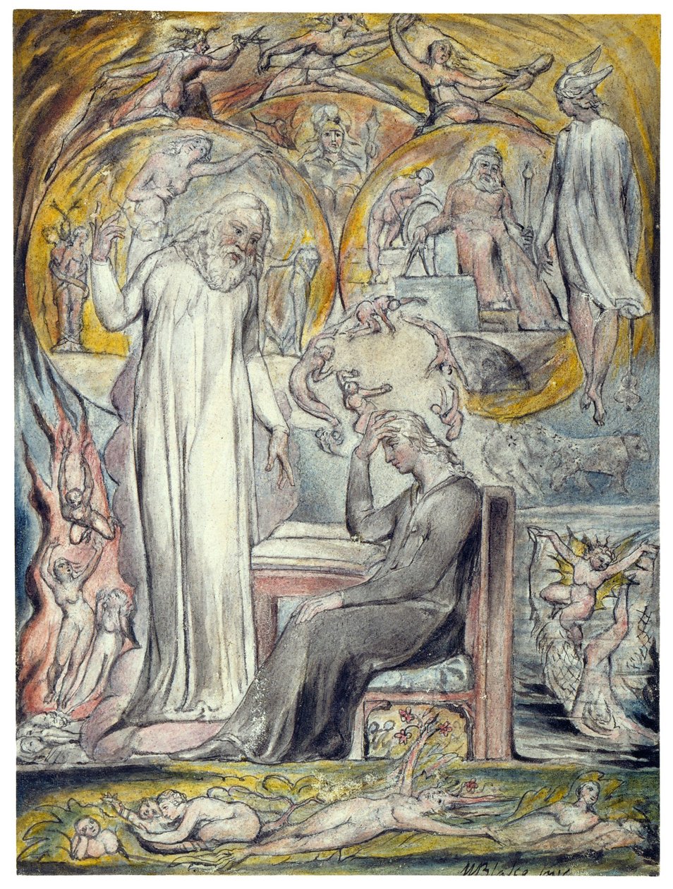 Duch Platona autorstwa William Blake