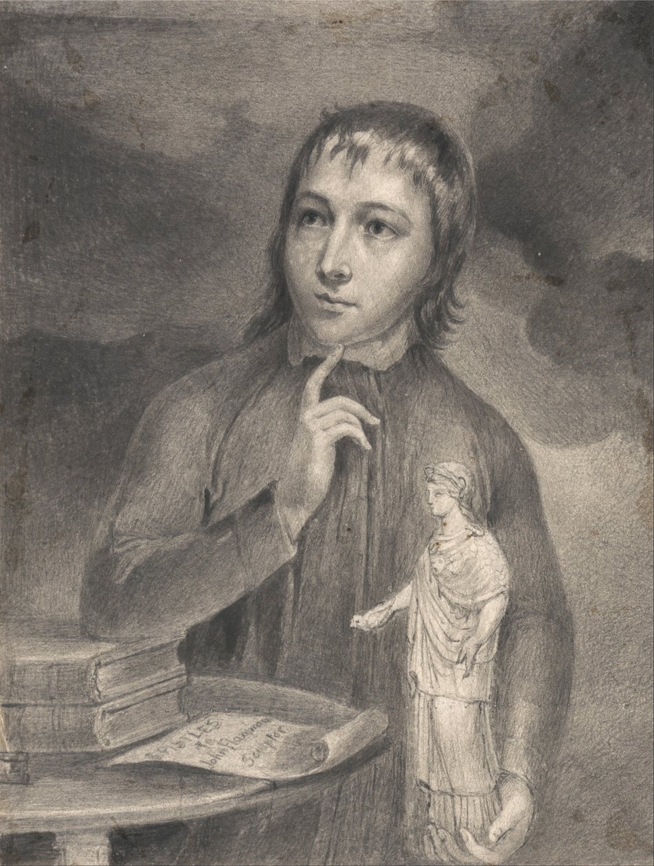Thomas Alphonso Hayley, Rysunek w połowie długości autorstwa William Blake