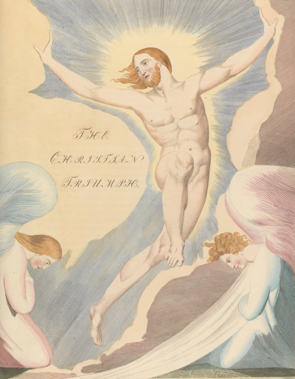Młode myśli nocy, strona 65, Noc czwarta, Chrześcijański triumf. autorstwa William Blake