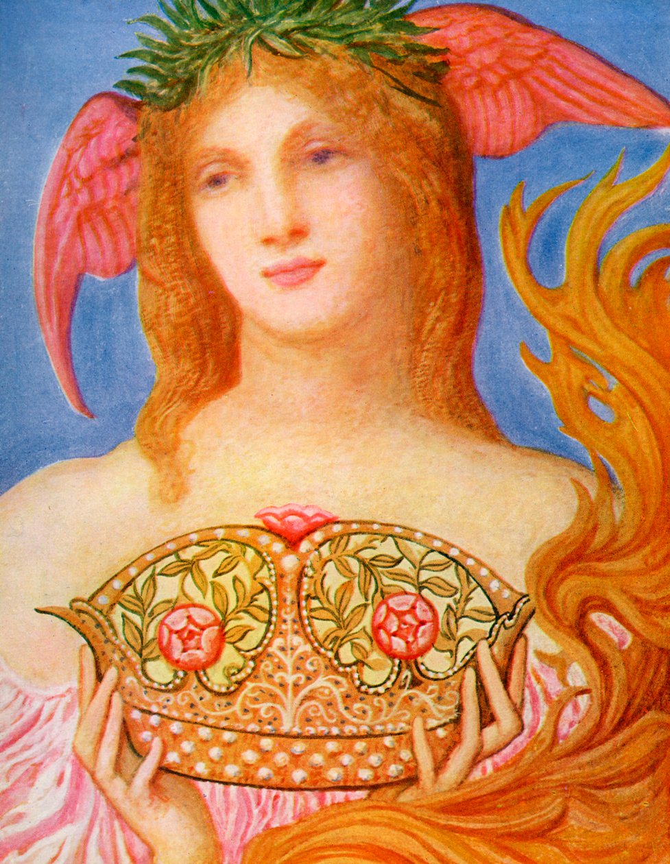 Korona Pokoju – William Blake Richmond autorstwa William Blake Richmond