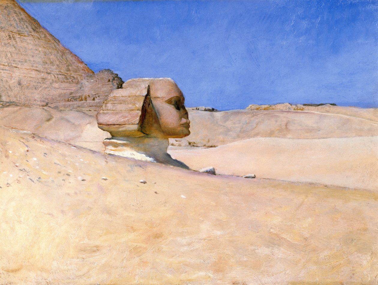 Sfinks w południe latem, ok. 1885 r. autorstwa William Blake Richmond