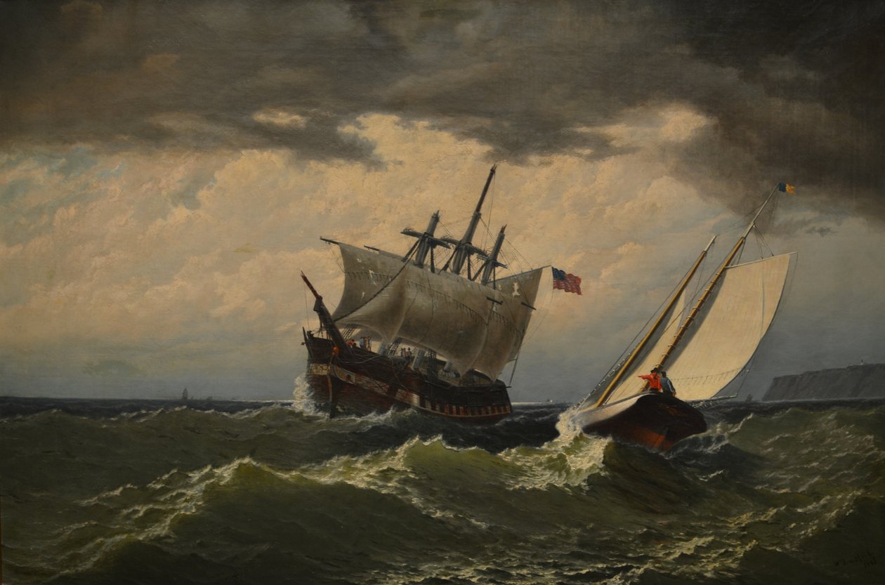 Po burzy autorstwa William Bradford