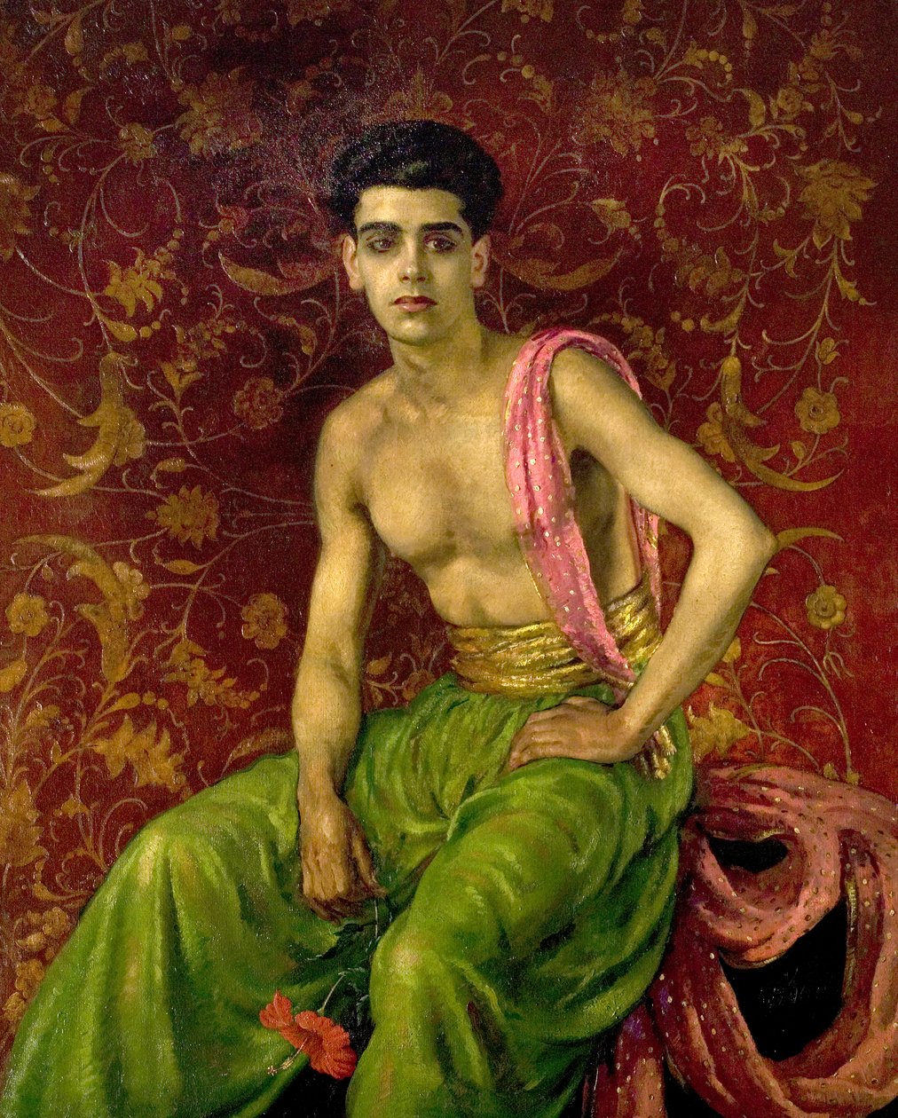 Kwiat hibiskusa, ok. 1922 autorstwa William Bruce Ellis Ranken