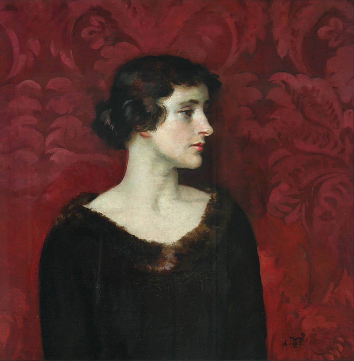 Kobieta w brązie autorstwa William Bruce Ellis Ranken