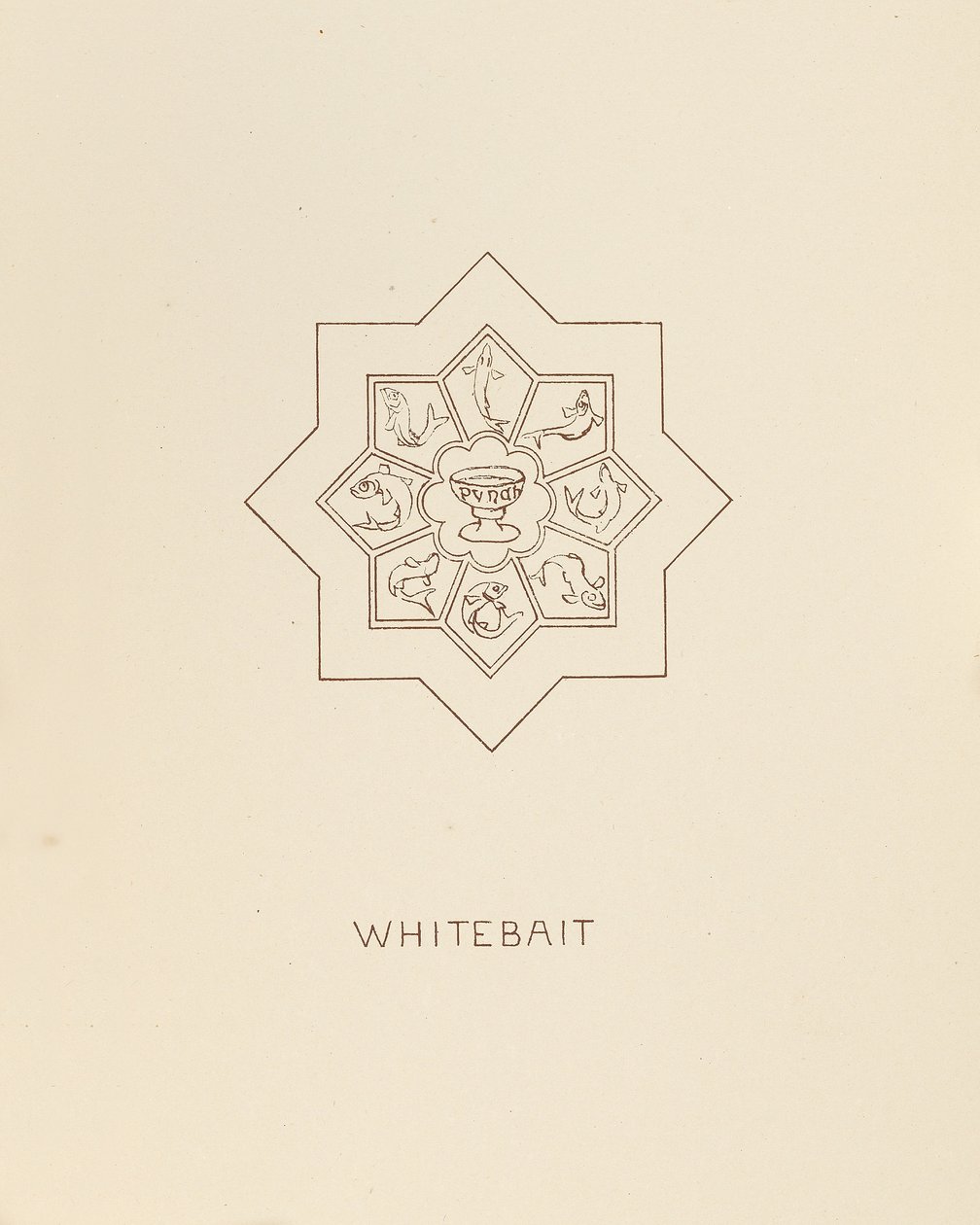Biała przynęta, 1878 autorstwa William Burges