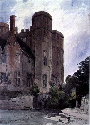 The Keep w Kenilworth autorstwa William Callow