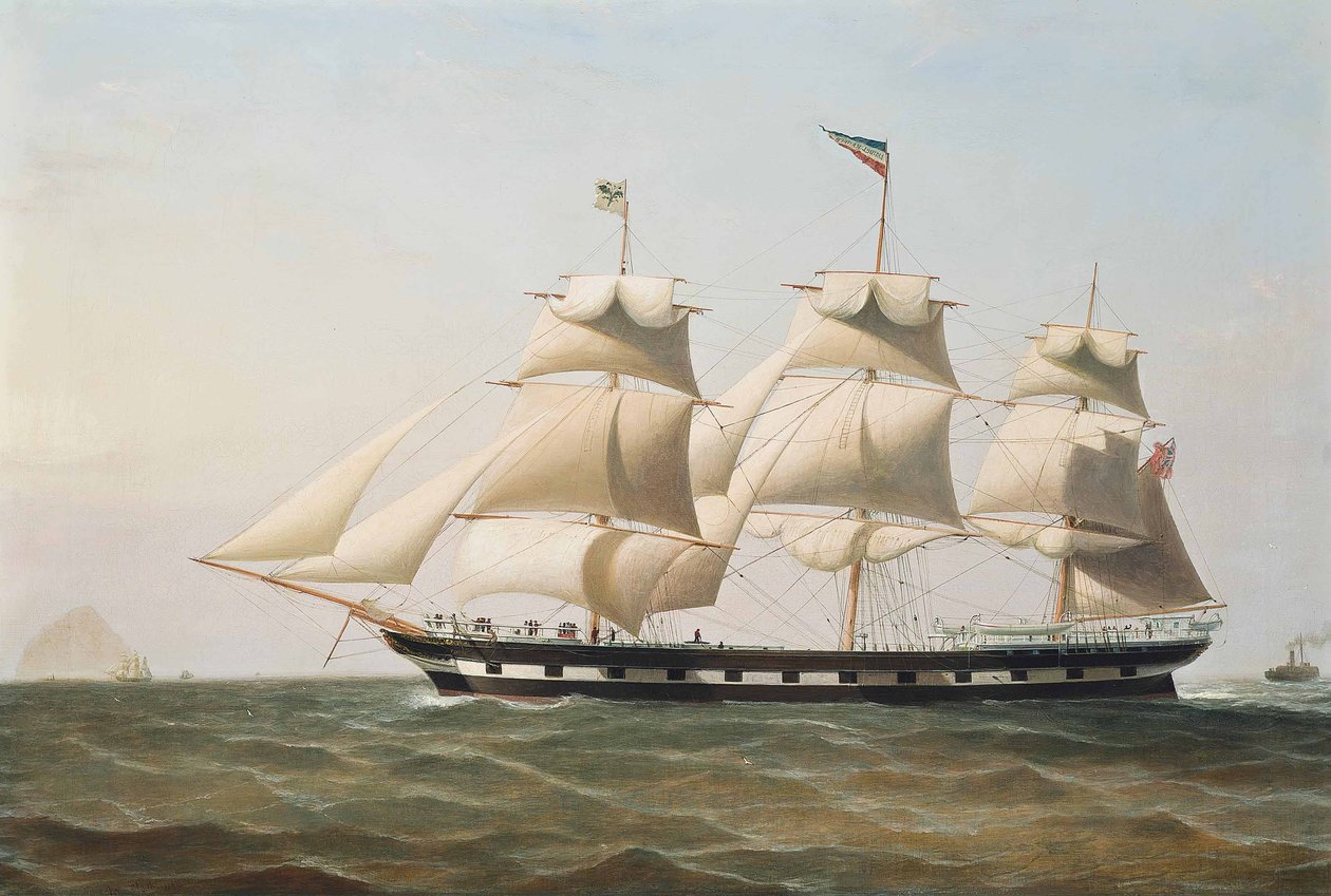 W pełni osprzętowany statek autorstwa William Clark