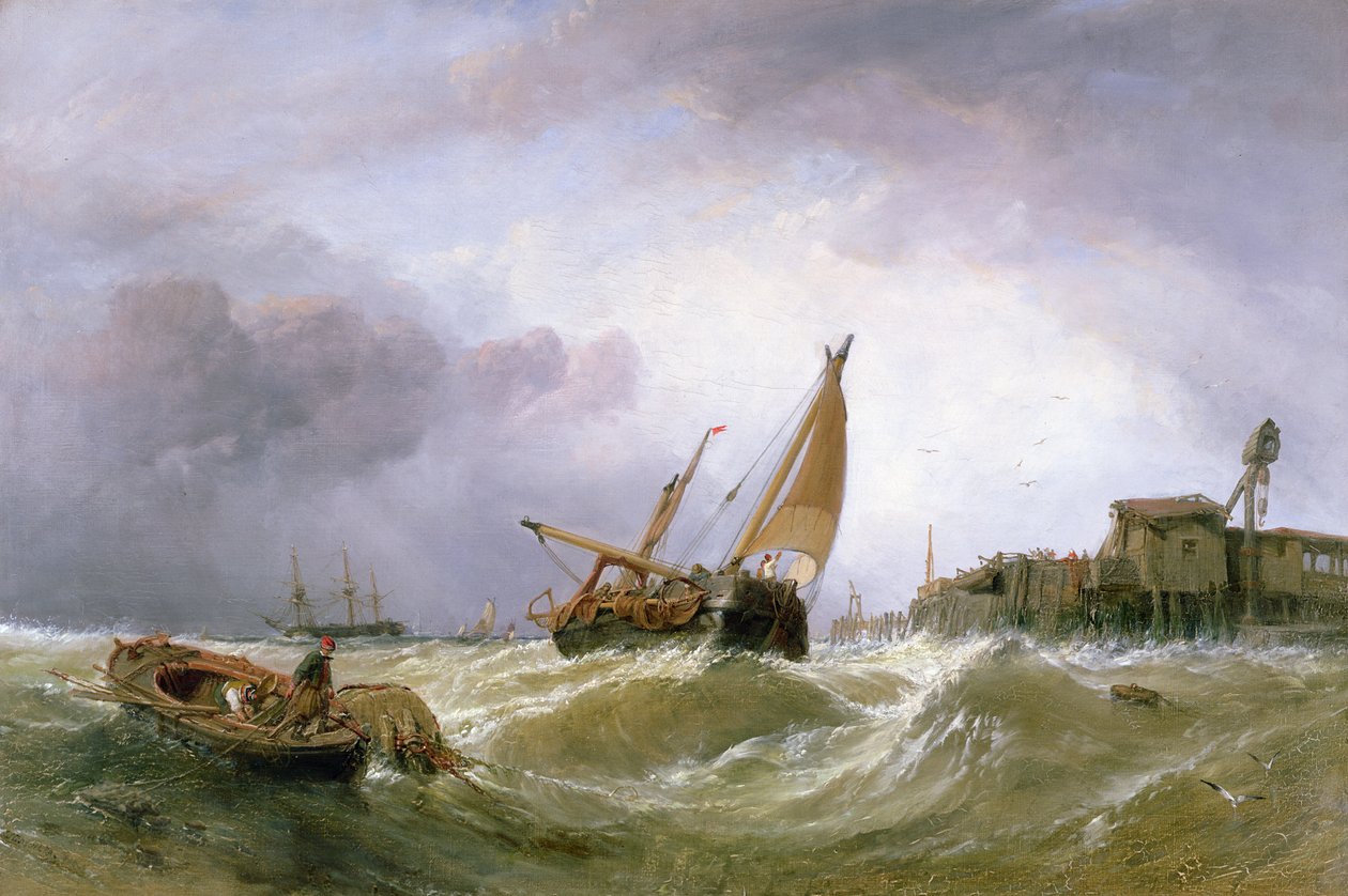 Rzeka Texel autorstwa Clarkson Frederick Stanfield