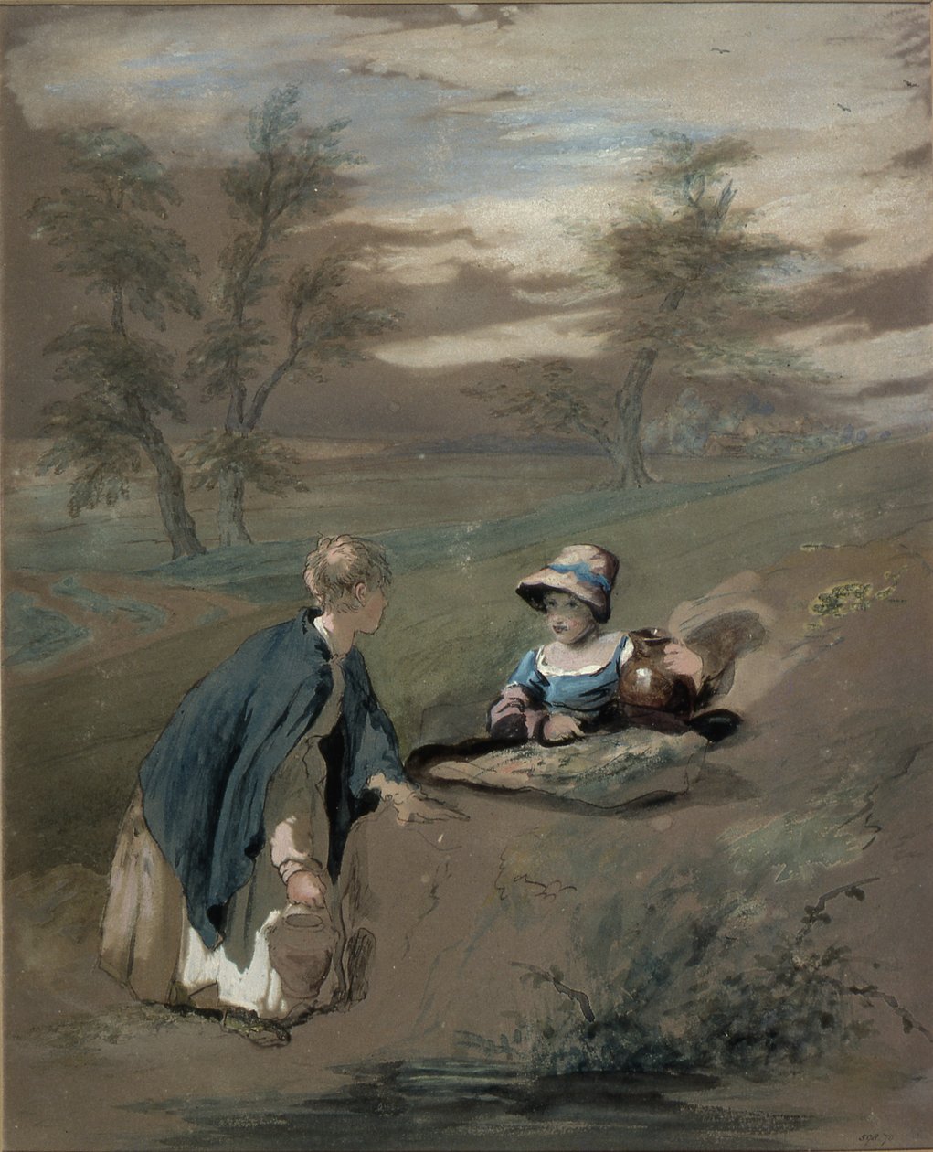 Kentyjskie chłopskie dziewczyny autorstwa William Collins