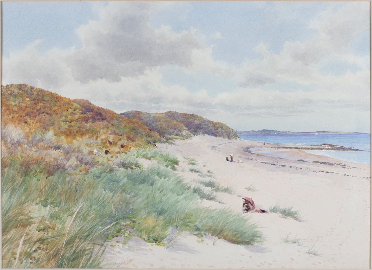 Warkworth Sands (akwarela na papierze) autorstwa William Cosens Way