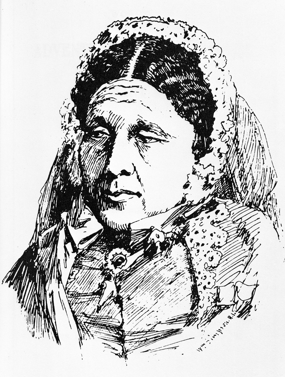 Portret Mary Seacole (1805-81) autorstwa William Crimea Simpson