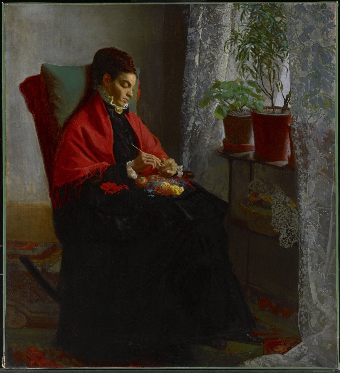 Anne Cruikshank, ok. 1890 r. autorstwa William Cruikshank